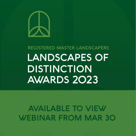 AVAILABLE to view 2023 Landscapes of Distinction Webinar 