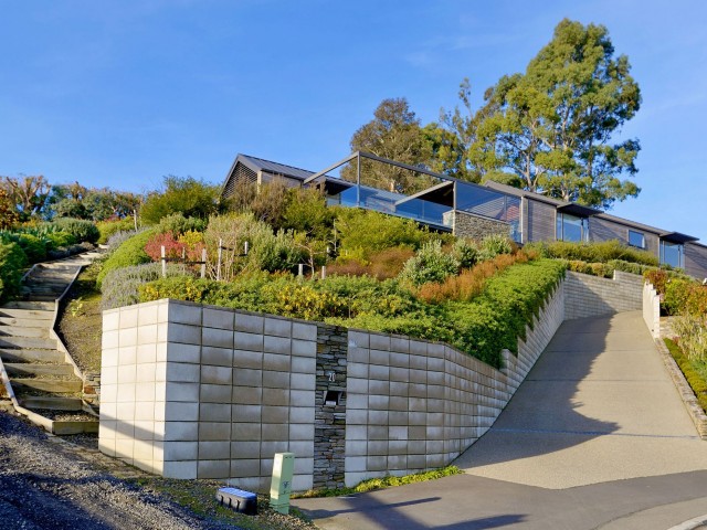 Elevated landscaping